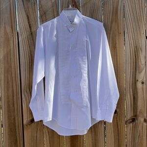 Take 50% OFF- Arthur Payne Men's White Dress Shirt, Size-M
